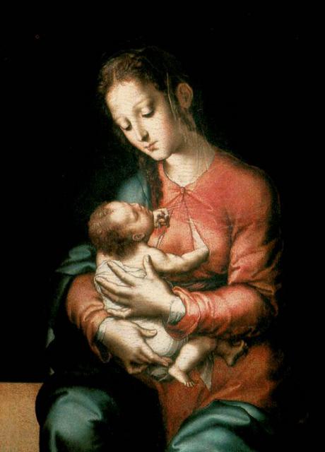 Szűzanya a Gyermekkel (Museo Nacional del Prado) – Luis de Morales el Divino